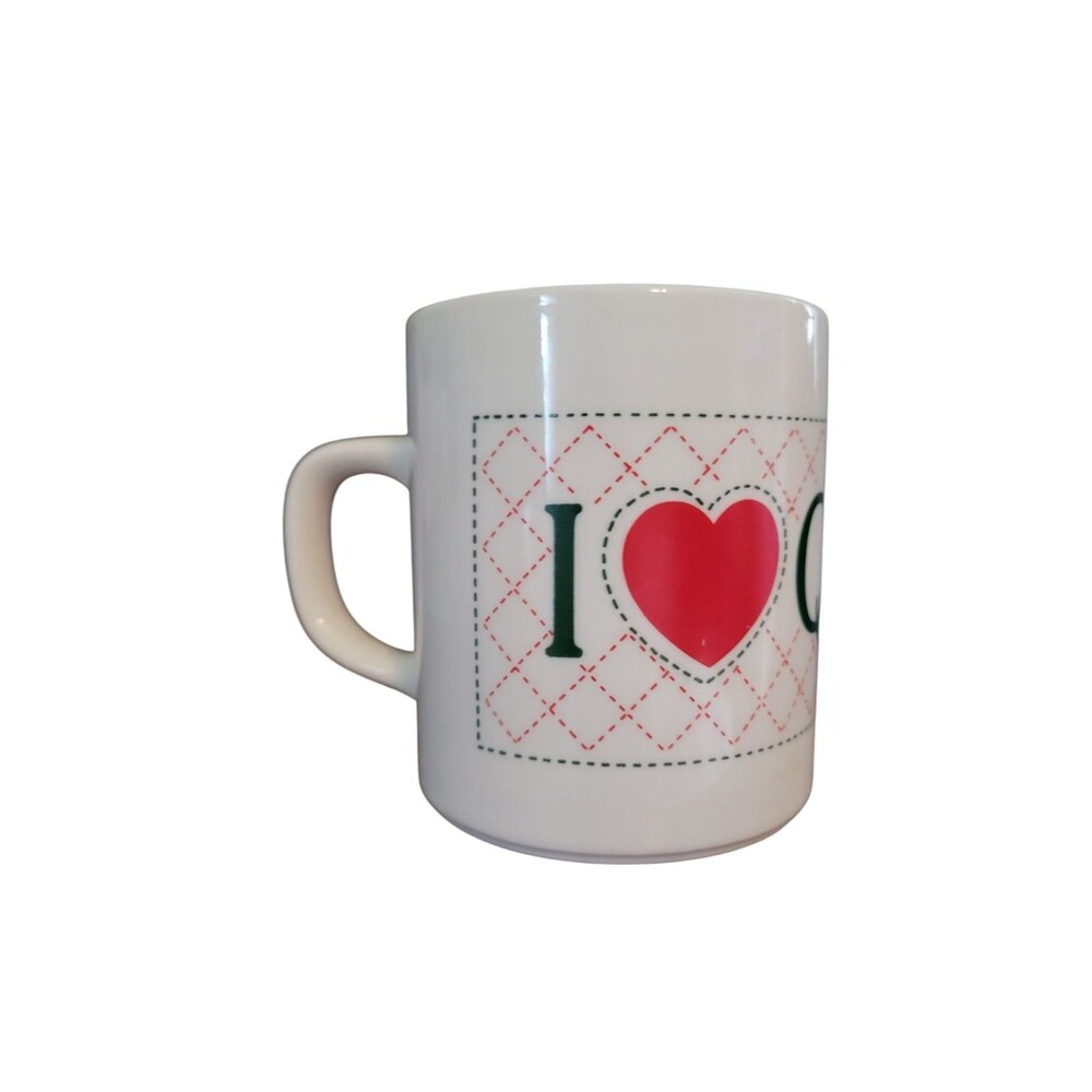 1981 I Love Quilting Coffee Mug Screen Process Printers
